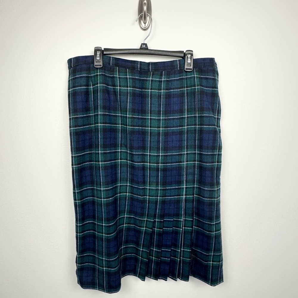 Vintage Pendleton MacCallum Tartan Skirt 20W - Picture 7 of 16